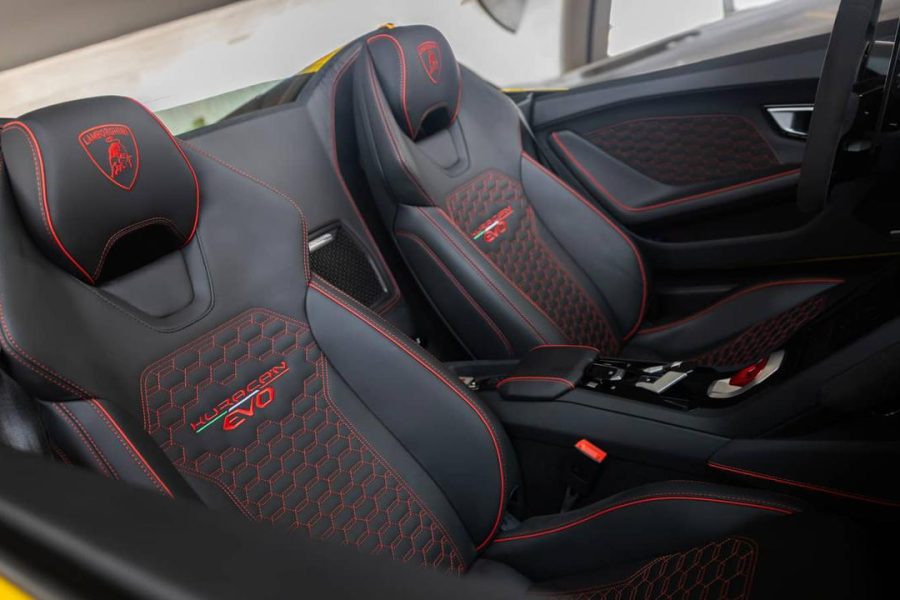rent Lamborghini Huracan Evo Spyder in Dubai