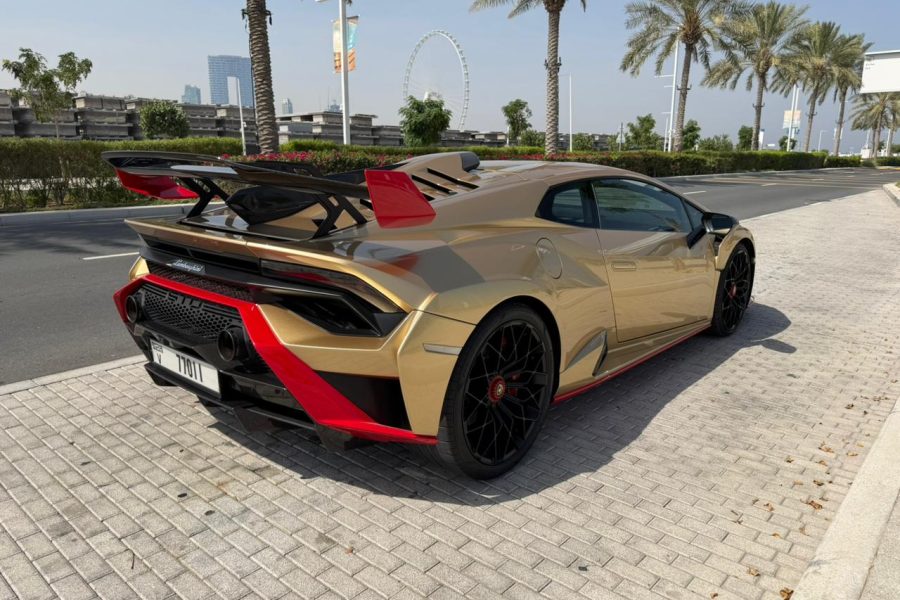 rent Lamborghini Huracan STO in Dubai