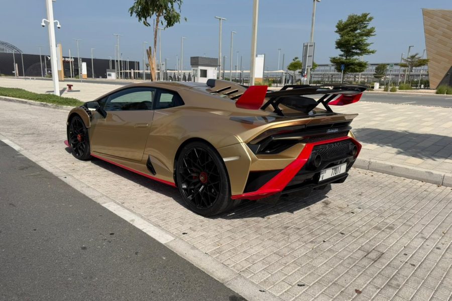 rent Lamborghini Huracan STO in Dubai