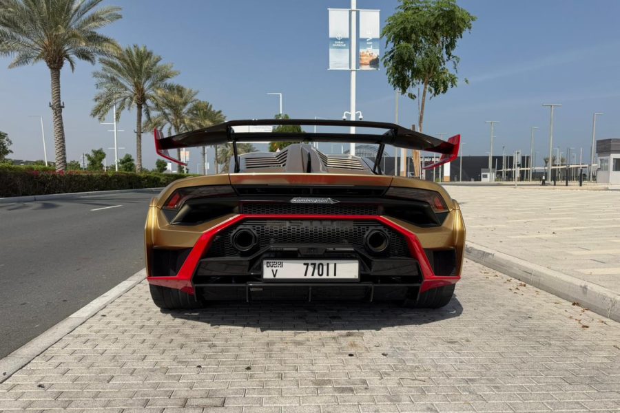 rent Lamborghini Huracan STO in Dubai