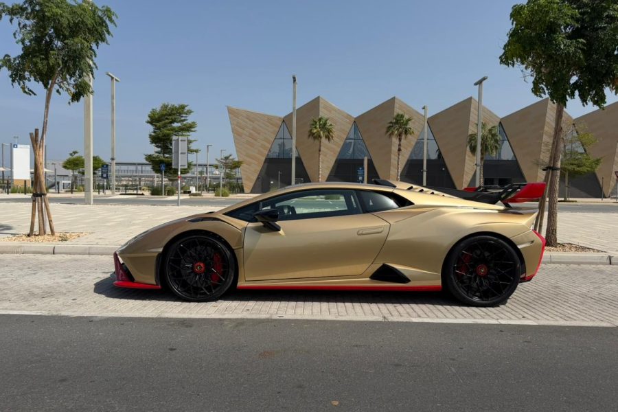 rent Lamborghini Huracan STO in Dubai