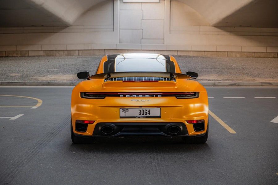 rent Porsche Turbo S in Dubai