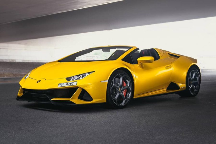 rent Lamborghini Huracan Evo Spyder