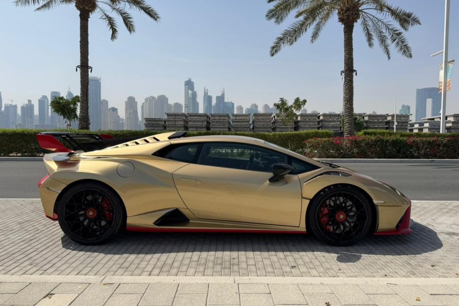 rent Lamborghini Huracan STO in Dubai