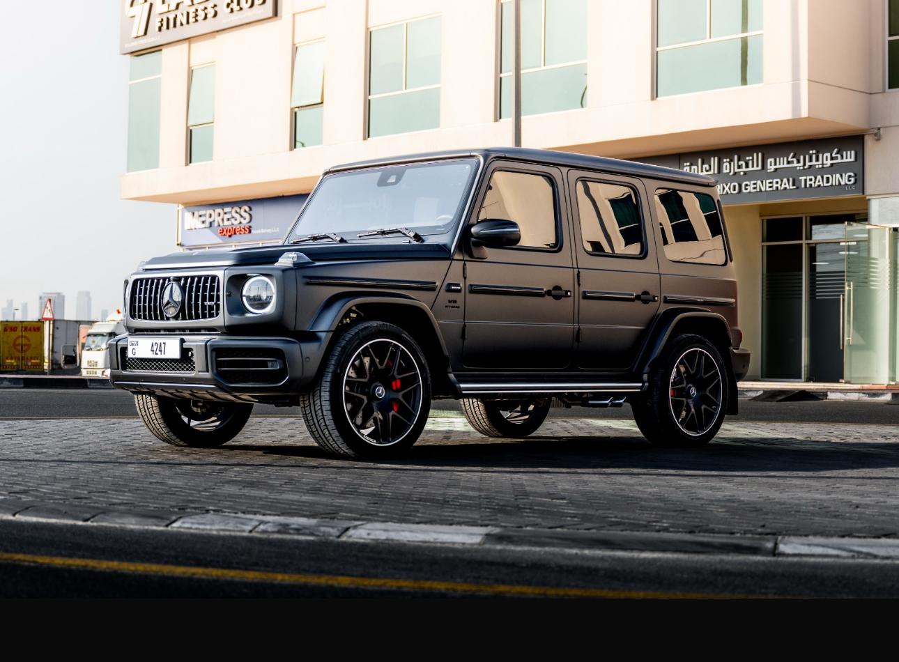 rent Mercedes-AMG G63 in Dubai