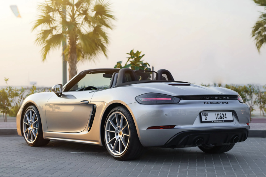 Rent Porsche 718 Boxster GTS in Dubai