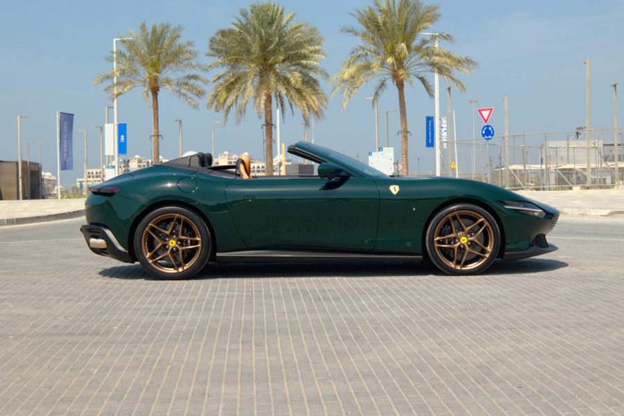 rent Ferrari Roma Spider in Dubai