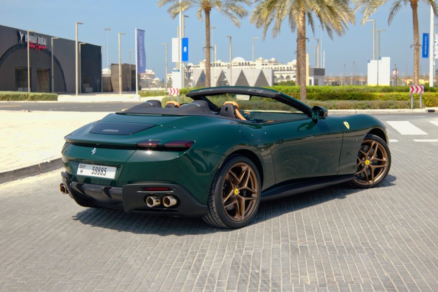rent Ferrari Roma Spider in Dubai