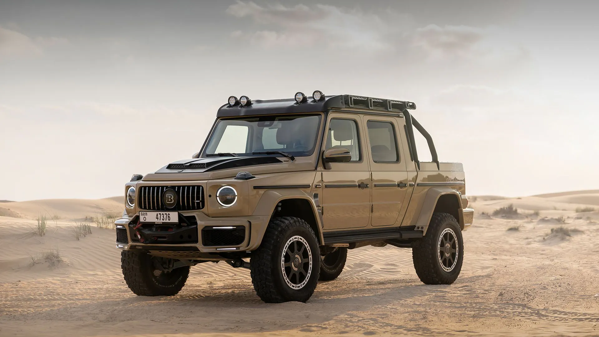 Rent Mercedes Brabus 700 XLP 4x4 Adventure in Dubai - GMZ Car Rental