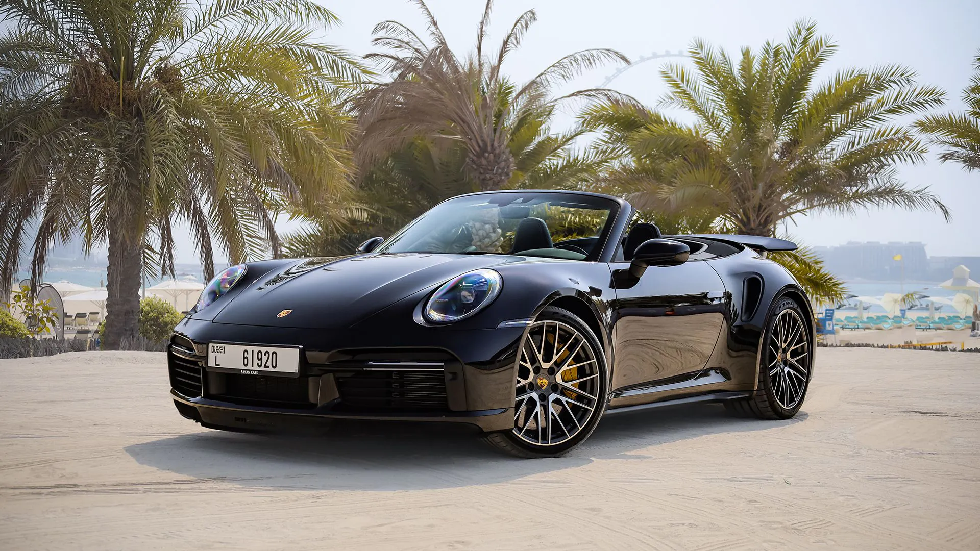 Rent Porsche 911 Turbo S in Dubai GMZ Car Rental
