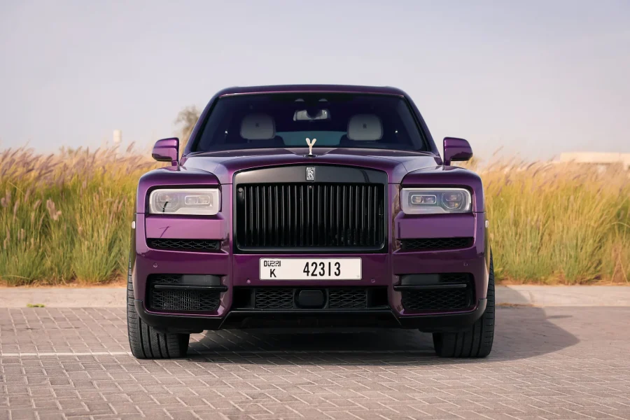 Rent Rolls-Royce Cullinan Violet in Dubai