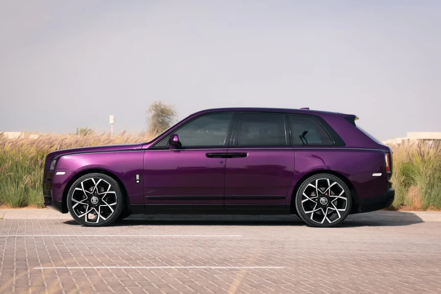 Rent Rolls-Royce Cullinan Violet in Dubai