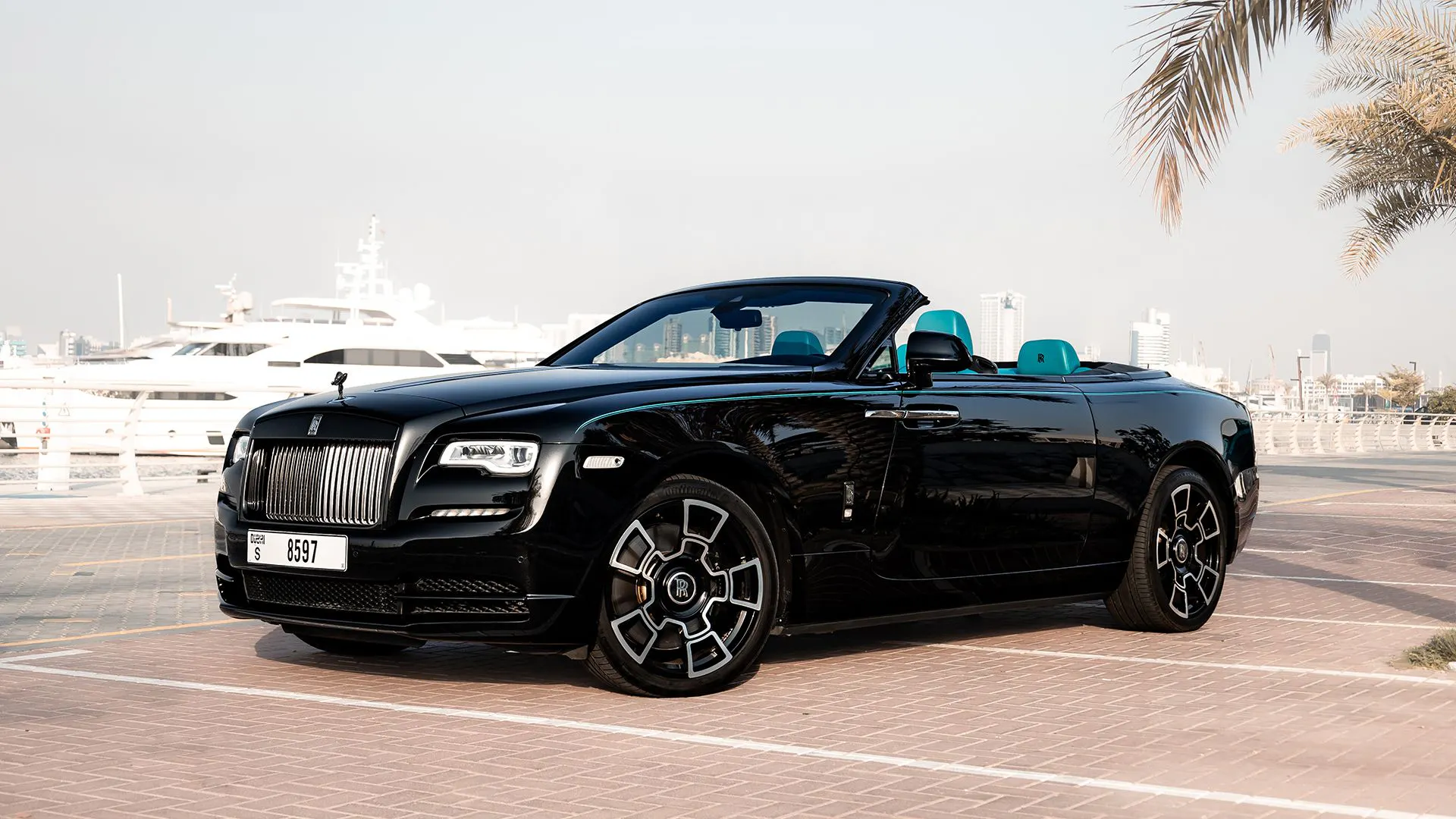 rent Rolls-Royce Dawn in Dubai - GMZ Car Rental