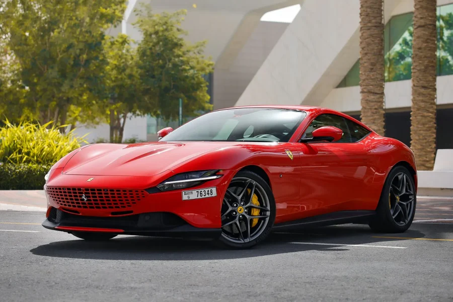 Hire Ferrari Roma in Dubai