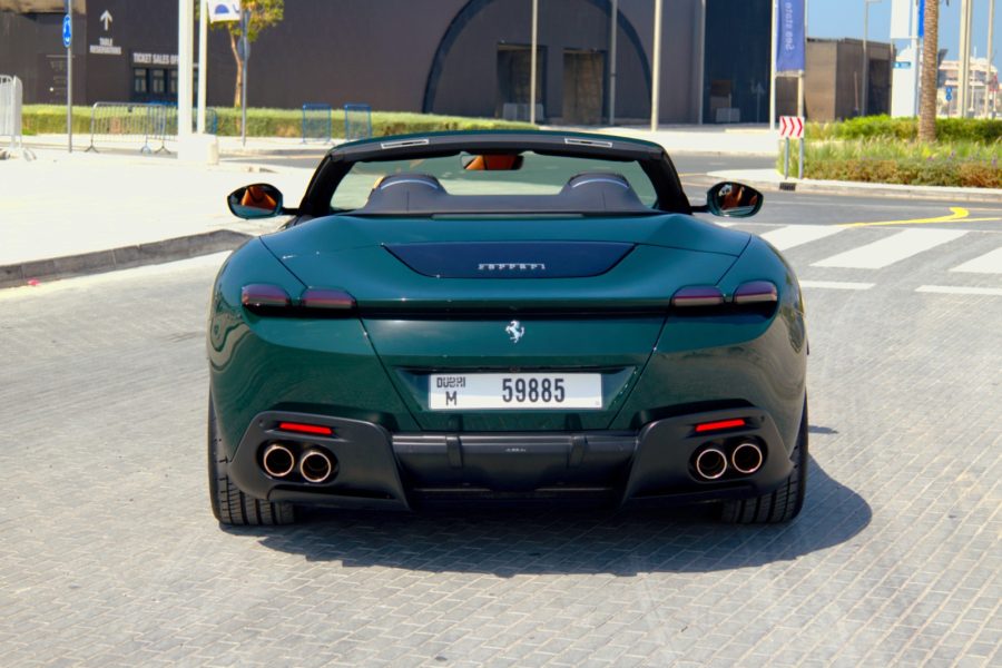 rent Ferrari Roma Spider in Dubai