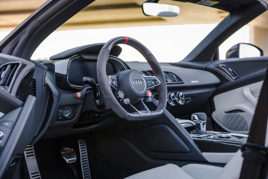 rent Audi R8 Spyder Performance in Dubai