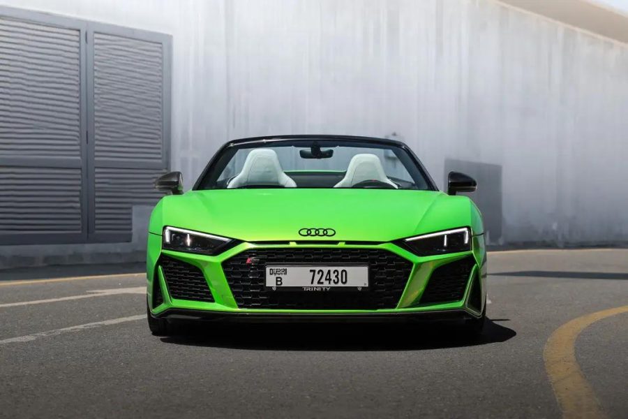 rent Audi R8 Spyder Performance in Dubai