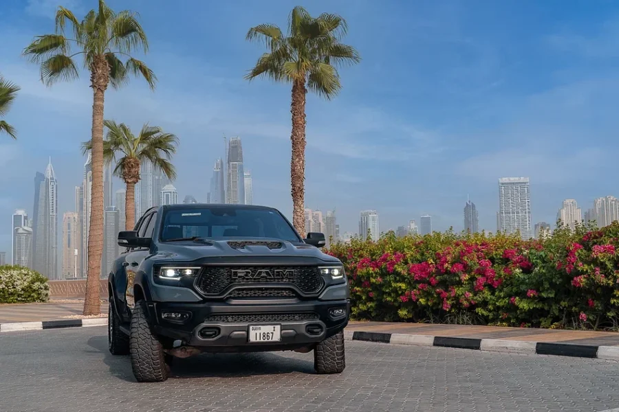 Rent Dodge Ram TRX in Dubai