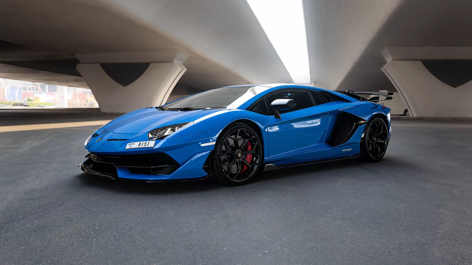 Rent Lamborghini Aventador SVJ in Dubai - GMZ Car Rental