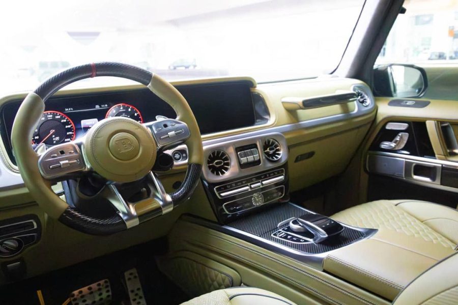 rent Mercedes Brabus G800 in Dubai
