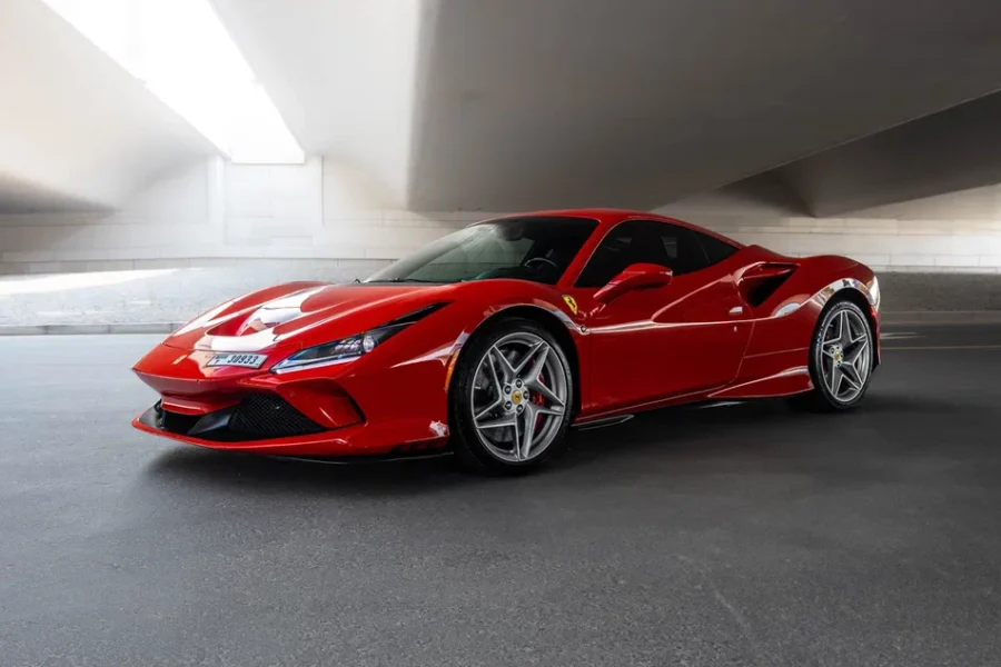 Rent Ferrari F8 Tributo in Dubai