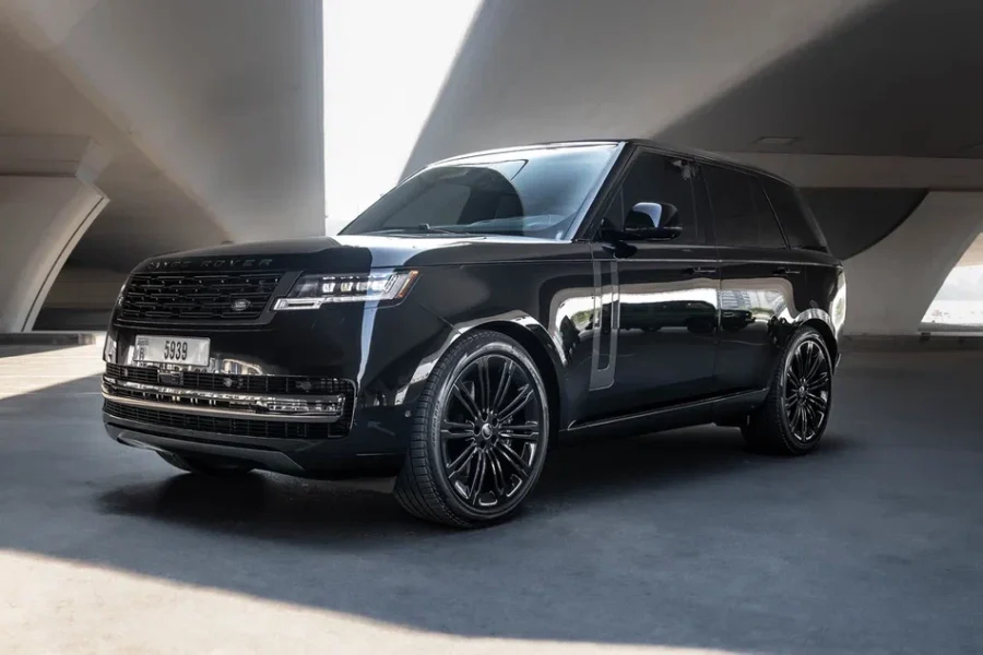 Rent Range Rover HSE Black in Dubai
