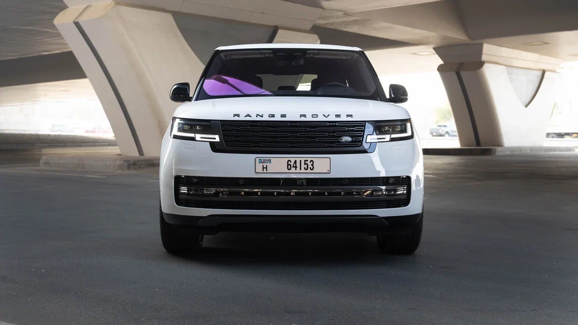 Rent Range Rover White in Dubai