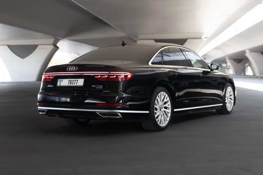 rent Audi A8L in Dubai