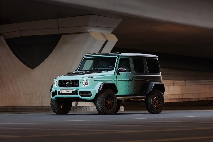 rent Mercedes G550 Brabus 4×4 in Dubai