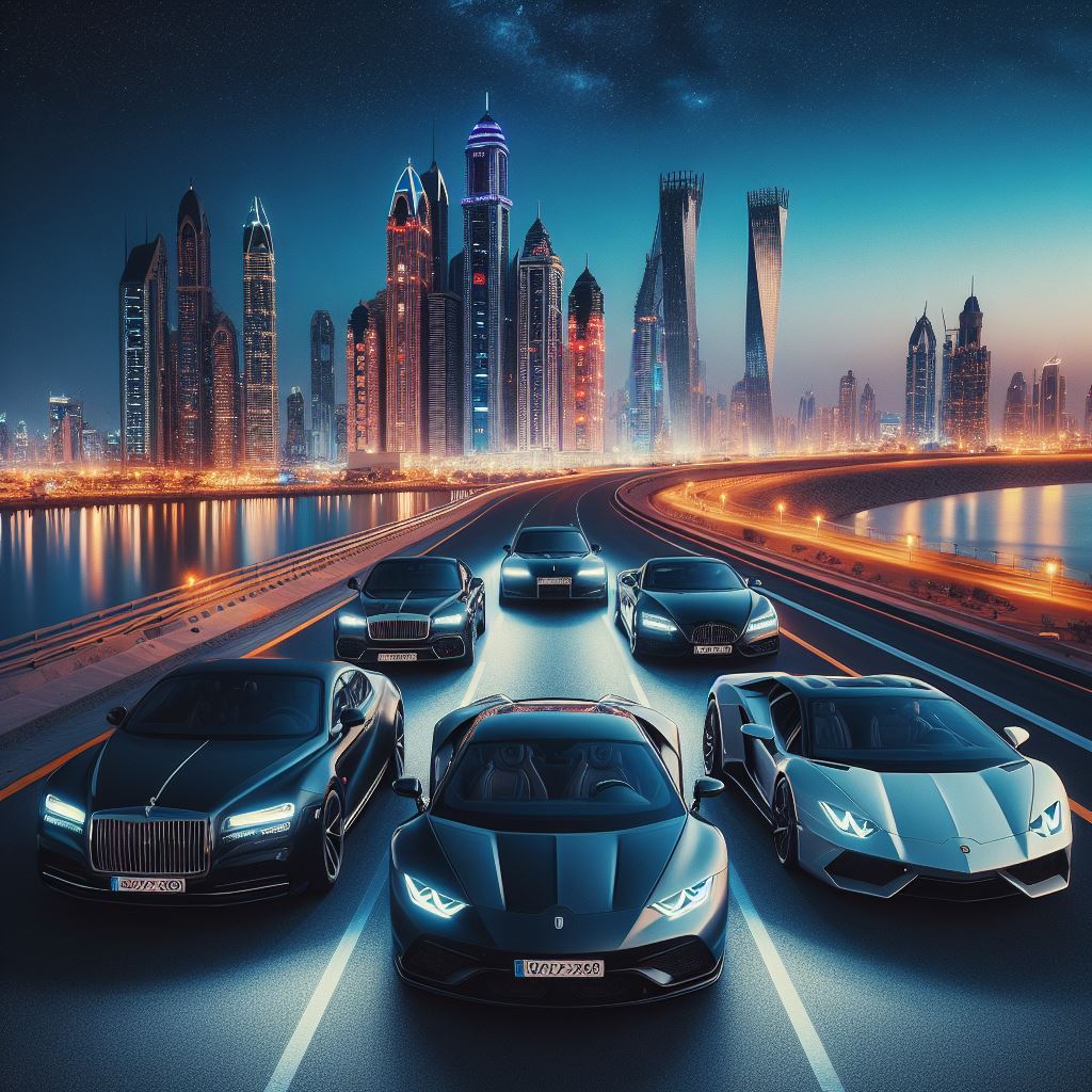 Best 8 Luxury Cars for Road Trips in Dubai