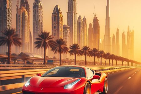 Mieten Sie einen Ferrari in Dubai
