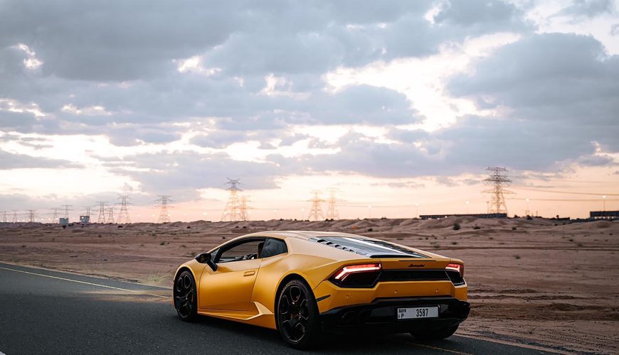 Lamborghini Rental in Dubai