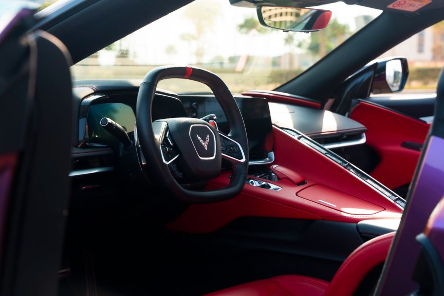rent Chevrolet Corvette Stingray C8 in Dubai