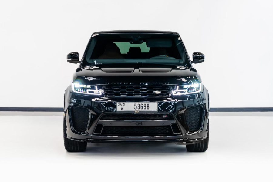 rent Range Rover Sport SVR in Dubai