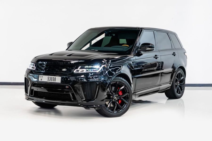 Range Rover Sport SVR for rent in Dubai