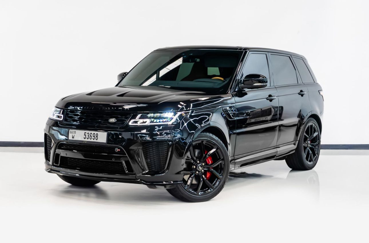 rent Range Rover Sport SVR in Dubai - GMZ Car Rental