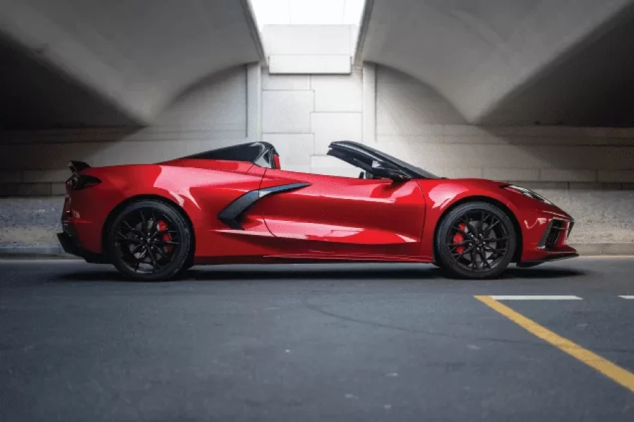 Rent Chevrolet Corvette Stingray C8 in Dubai