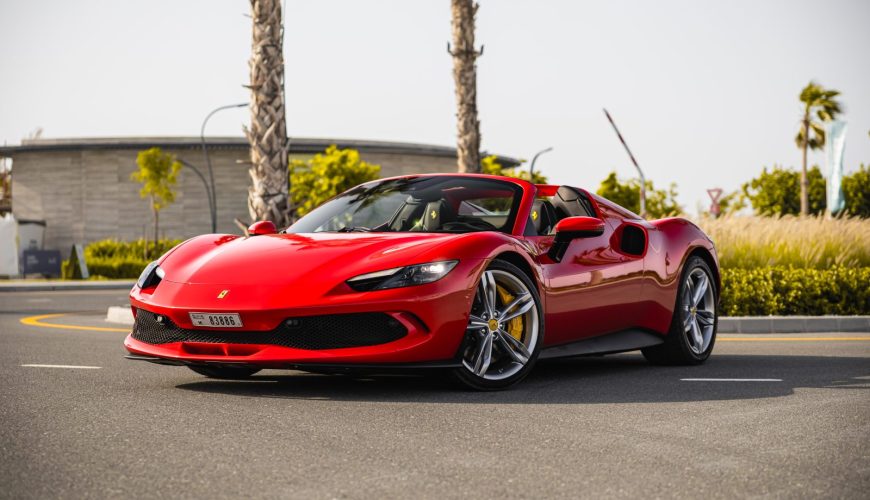 Rent Ferrari 296 GTS without deposit in dubai