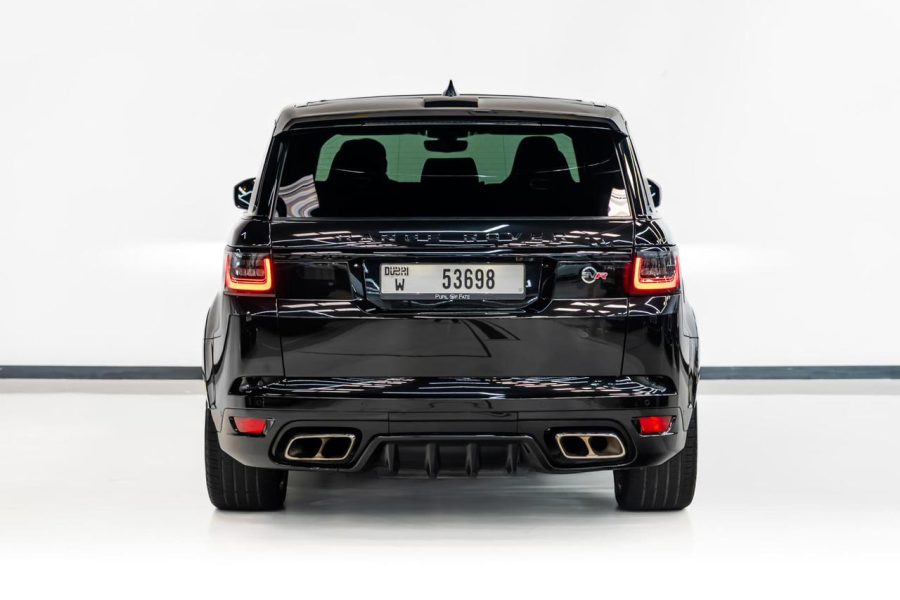rent Range Rover Sport SVR in Dubai