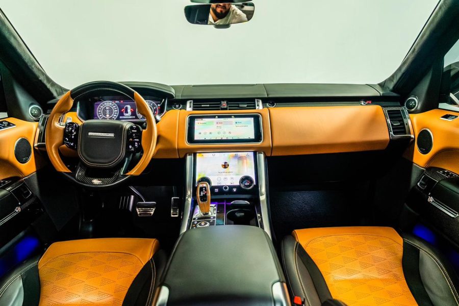 rent Range Rover Sport SVR in Dubai