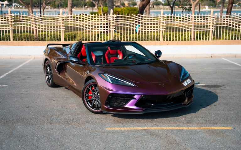 rent Chevrolet Corvette Stingray C8 in Dubai