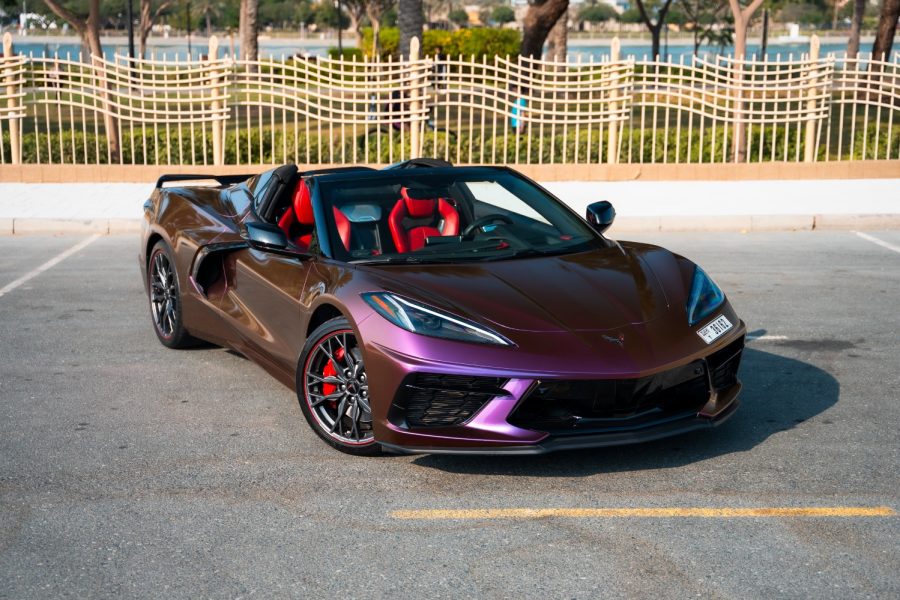 rent Chevrolet Corvette Stingray C8 in Dubai