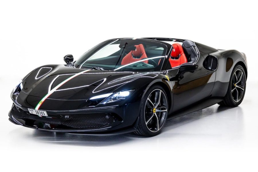 rent Ferrari 296 GTS in Dubai