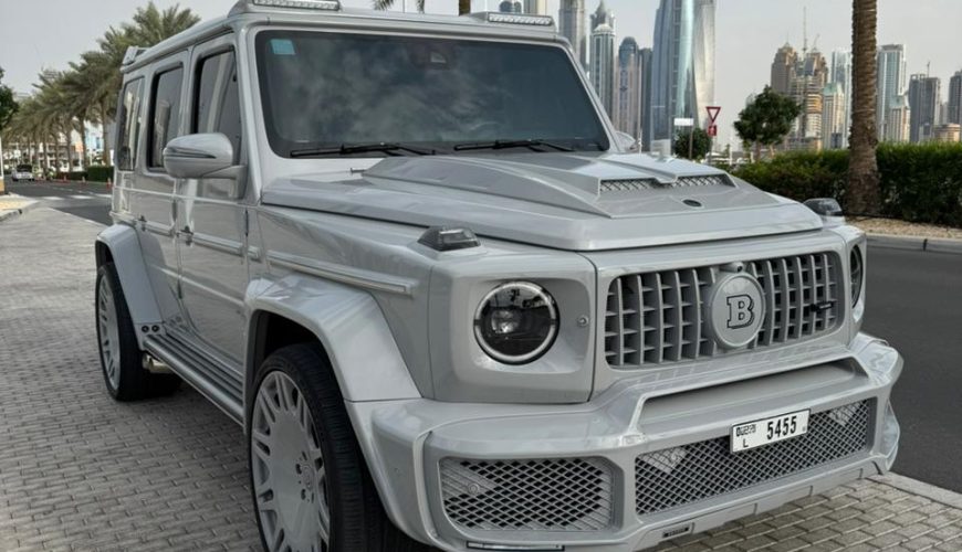 rent Mercedes Brabus G800 in Dubai without deposit