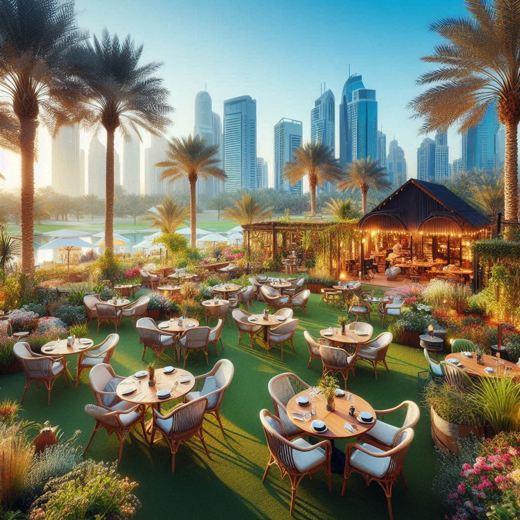 17 Scenic Garden Cafes in Dubai