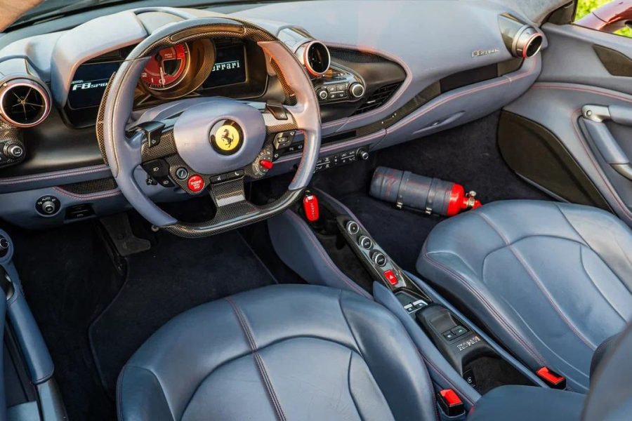 rent Ferrari F8 Spider in Dubai