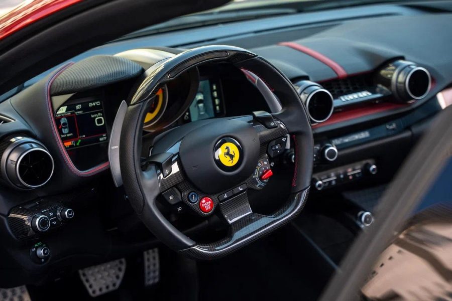 rent Ferrari 812 GTS in Dubai