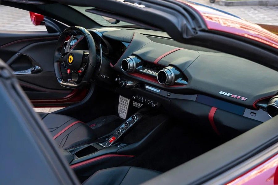 rent Ferrari 812 GTS in Dubai