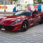 Ferrari 812 GTS rental price in Dubai