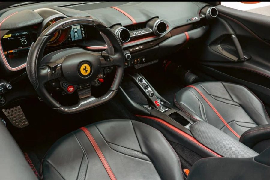 rent Ferrari 812 GTS in Dubai